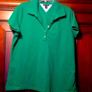 Tommy Hilfiger Green Polo Shirt size XL